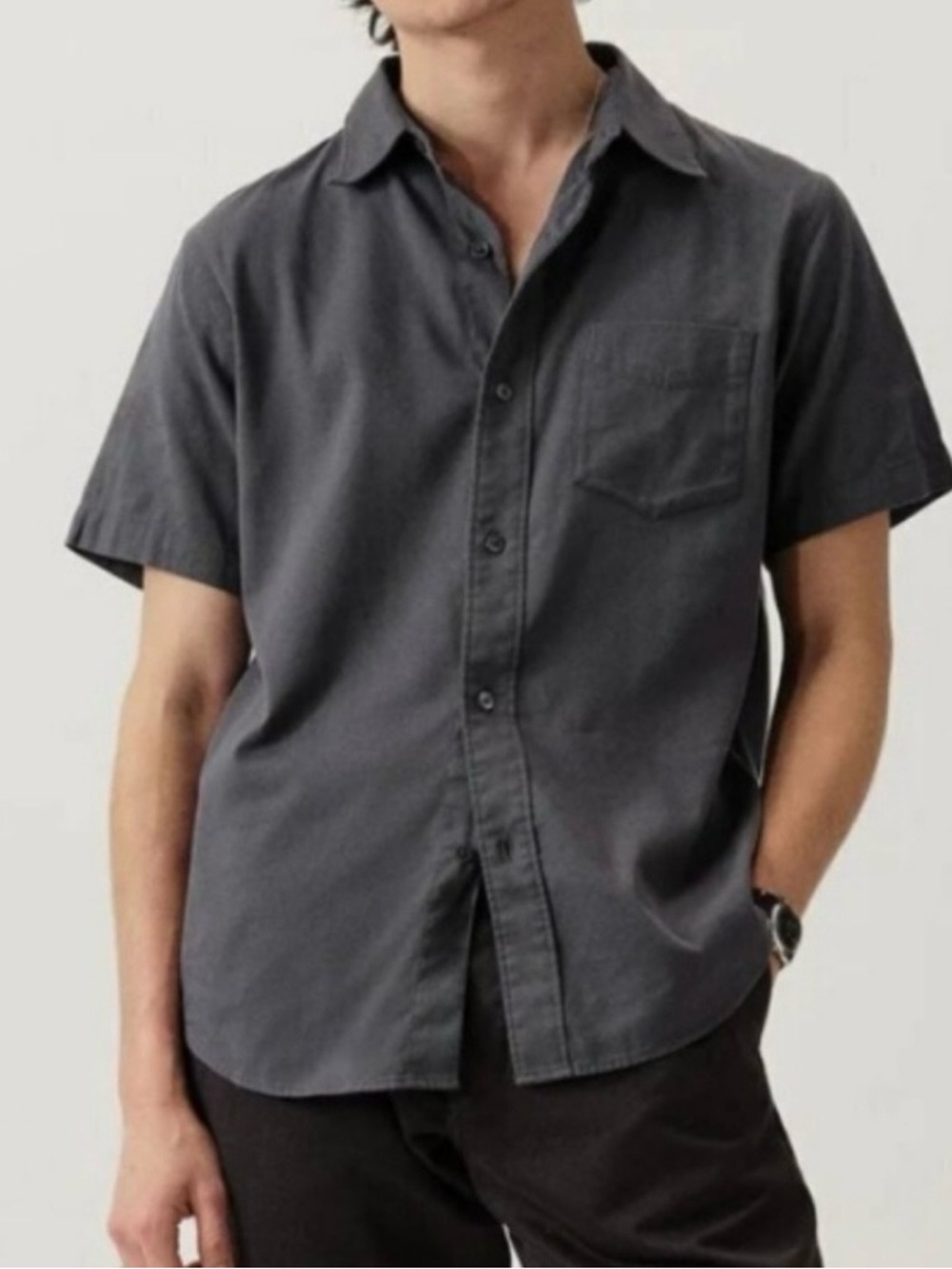 Buck Mason short sleeve button down shirt